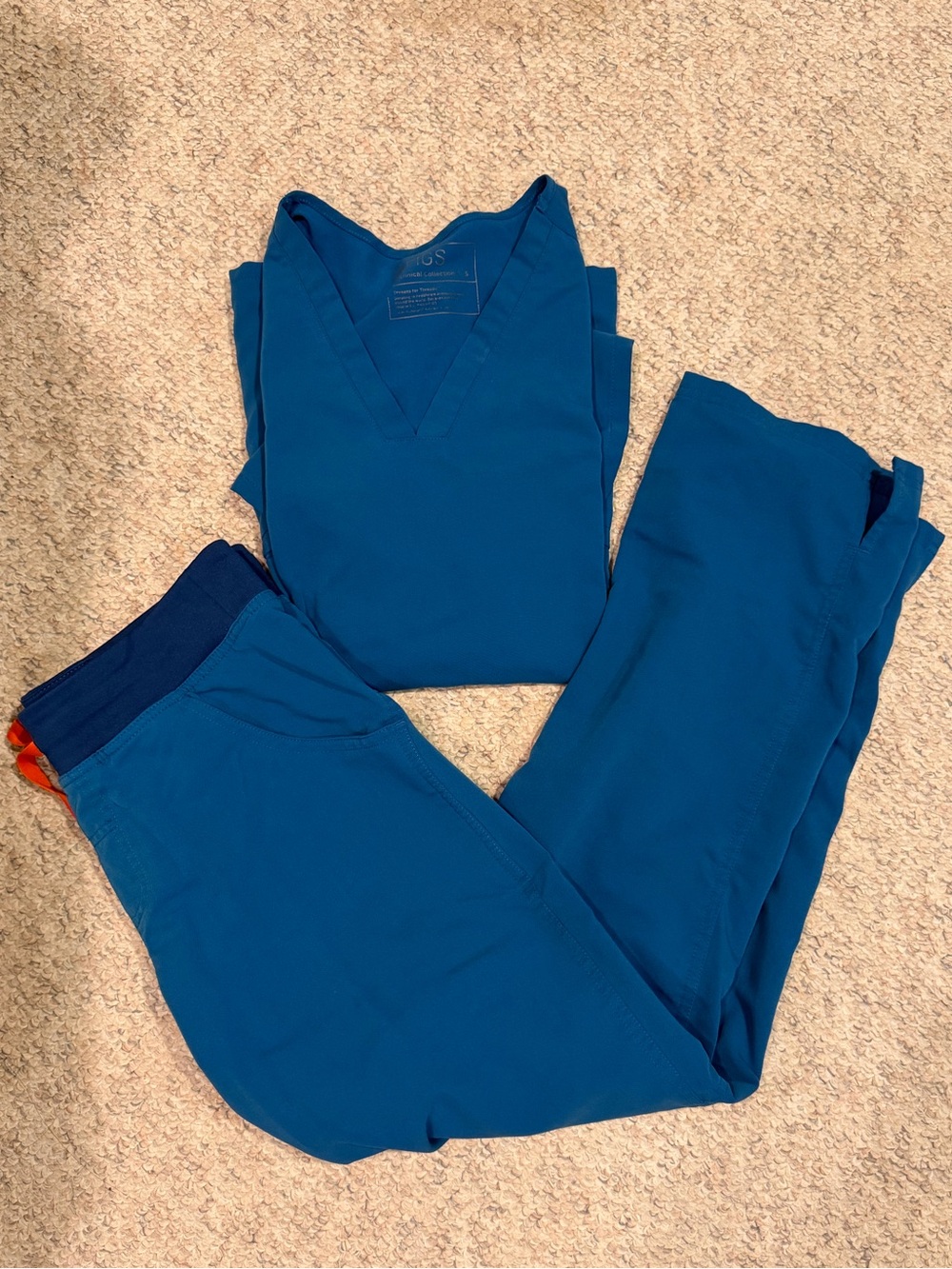 Figs Blue Alps Scrubs Small Petite